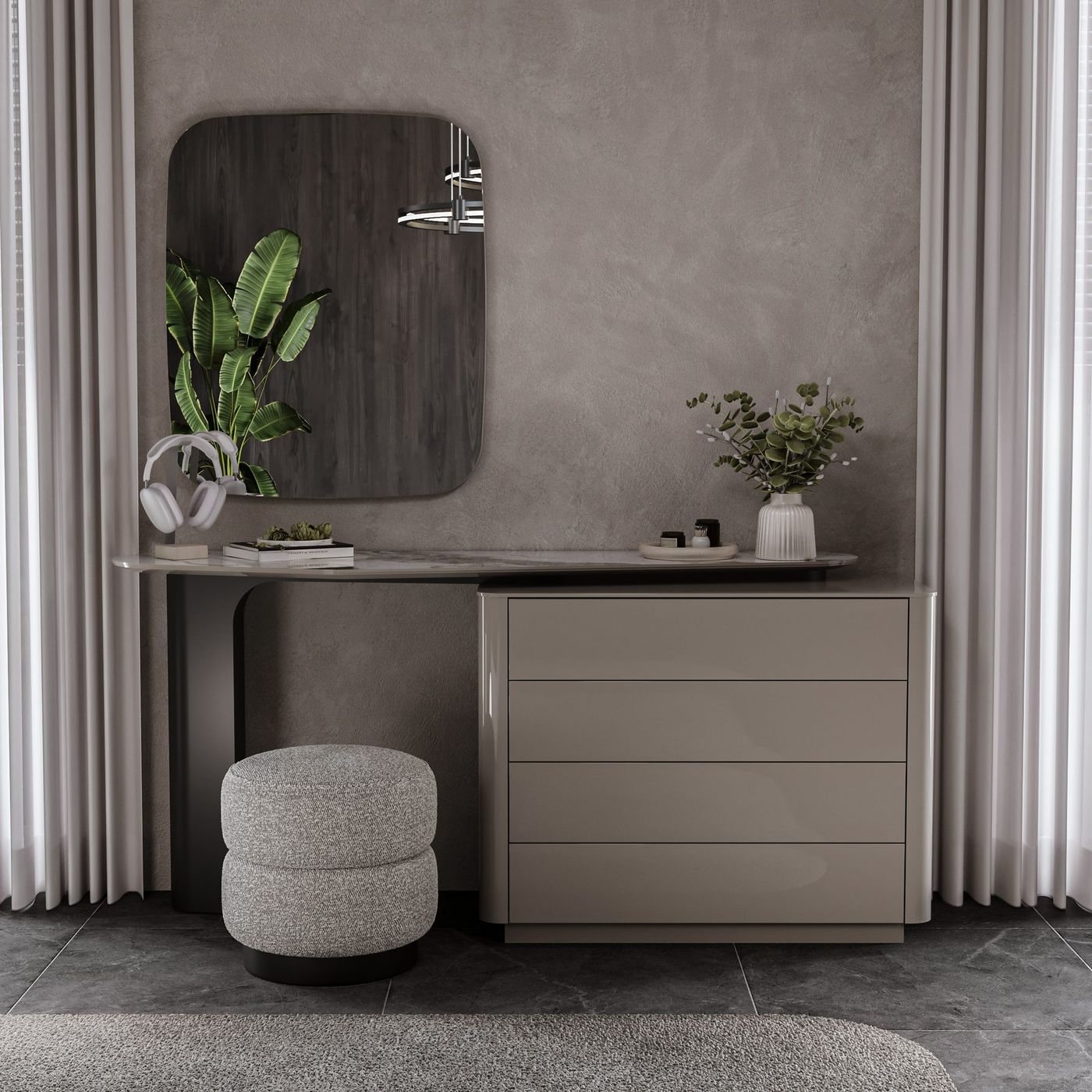 Prime Mirror-Panel Wardrobe 4 Prime Mirror-Panel Wardrobe – view 4